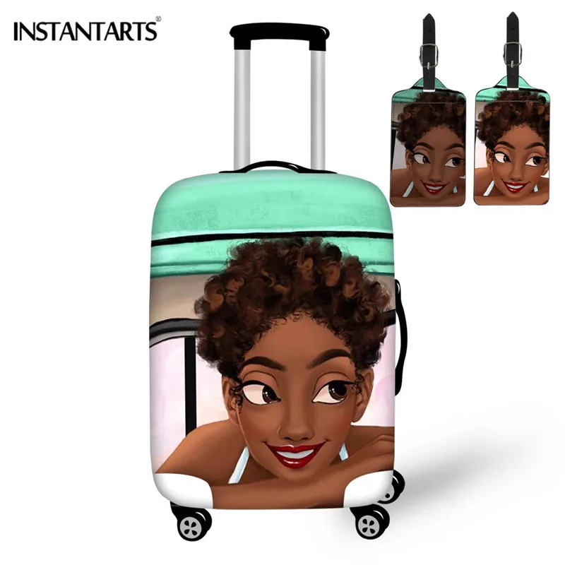 INSTANTARTS 3Set Brand 3D Print Fashion Black Girls Luggage Protector Cover Suit for "18-30"Inch Travel Suitcase Accessories Bag
INSTANTARTS 3Set Brand 3D Print Fashion Black Girls Luggage Protector Cover Suit for "18-30"Inch Travel Suitcase Accessories Bag
