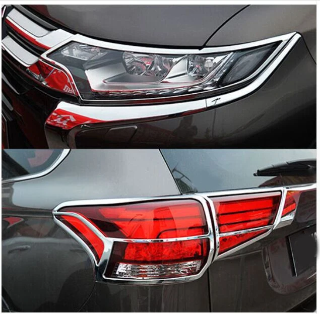 Аксессуары подходят для Mitsubishi OUTLANDER 2016, хромированная крышка передней и задней лампы, отделка обода, ободок, молдинг, украшение
Аксессуары подходят для Mitsubishi OUTLANDER 2016, хромированная крышка передней и задней лампы, отделка обода, ободок, молдинг, украшение