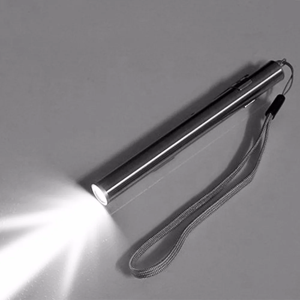 Energy-saving Portable Professional Medical Handy Pen Light USB Rechargeable Mini Flashlight LED Torch with Stainless Steel Clip
Energy-saving Portable Professional Medical Handy Pen Light USB Rechargeable Mini Flashlight LED Torch with Stainless Steel Clip