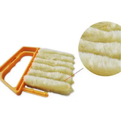 VENETIAN BLIND CLEANER 7 Brush Microfibre Blind Duster Slats Washable Easy Clean