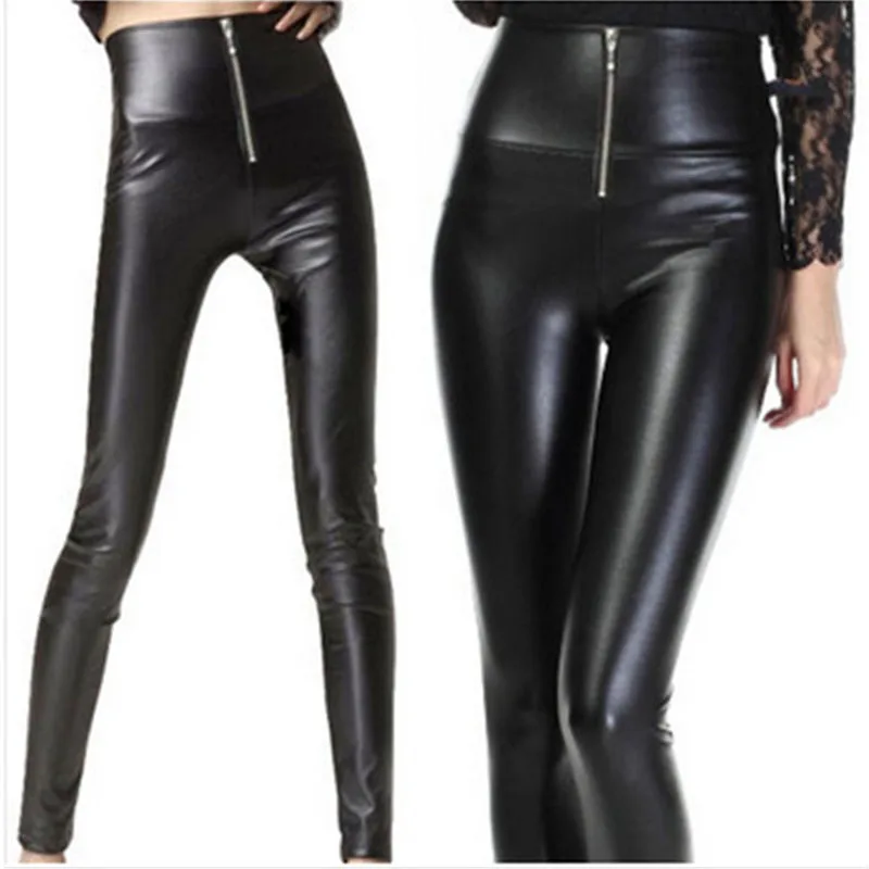 New 2018 Summer Imitation Leather Pants High Waist Stretch Slim Lady Pencil Pants before the Zipper Sexy Leggings Women PU Pants
New 2018 Summer Imitation Leather Pants High Waist Stretch Slim Lady Pencil Pants before the Zipper Sexy Leggings Women PU Pants