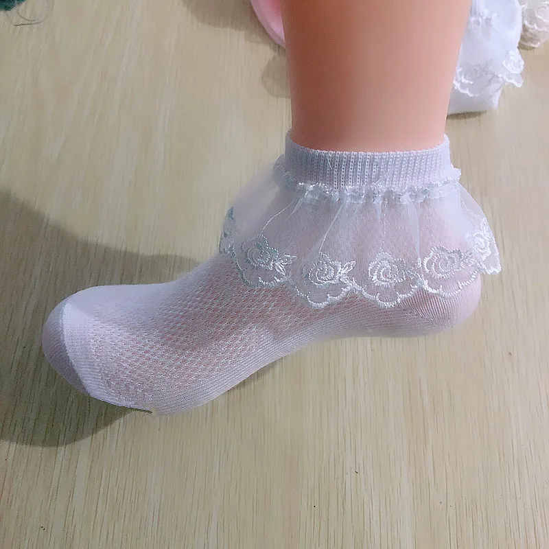 Spring Summer Autumn Candy Colors Lace Ruffle Frilly Ankle Short Socks Kids Princess Baby Girl Socks Retail One Pairs for Kid
Spring Summer Autumn Candy Colors Lace Ruffle Frilly Ankle Short Socks Kids Princess Baby Girl Socks Retail One Pairs for Kid
