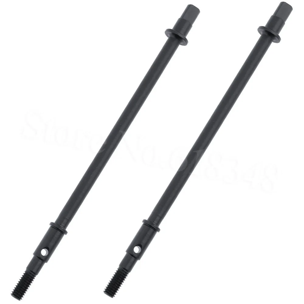 2-Pack Straight Rear Axle Drive Shaft Dogbone for 1/10 Axial SCX10 RC Rock Crawler Car