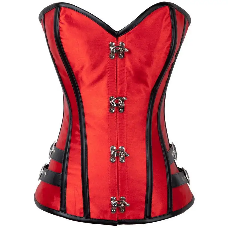 Женский корсет в стиле стимпанк, красный корсет с перстней и пряжкой, размеры S, M, L, XL, XXL, жаккардовый корсет для тела, Бюстье + g-стринги
Женский корсет в стиле стимпанк, красный корсет с перстней и пряжкой, размеры S, M, L, XL, XXL, жаккардовый корсет для тела, Бюстье + g-стринги