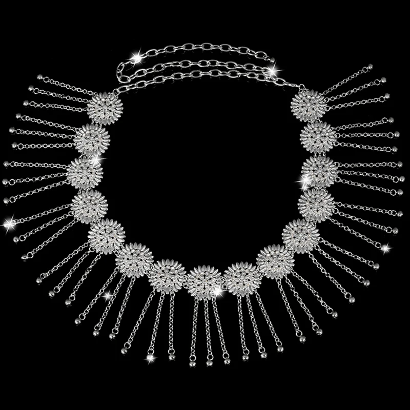 Sexy Lady sunflo Belly Dance Waist Chain Crystal Colorful Diamond Decoration Women Indian Party Professional Accessories DQ11247
Sexy Lady sunflo Belly Dance Waist Chain Crystal Colorful Diamond Decoration Women Indian Party Professional Accessories DQ11247
