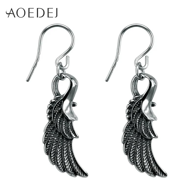 Длинные висячие серьги AOEDEJ из нержавеющей стали с крыльями и пером, женские серьги-подвески в стиле панк, длинные висячие серьги, ювелирное ...
Длинные висячие серьги AOEDEJ из нержавеющей стали с крыльями и пером, женские серьги-подвески в стиле панк, длинные висячие серьги, ювелирное ...