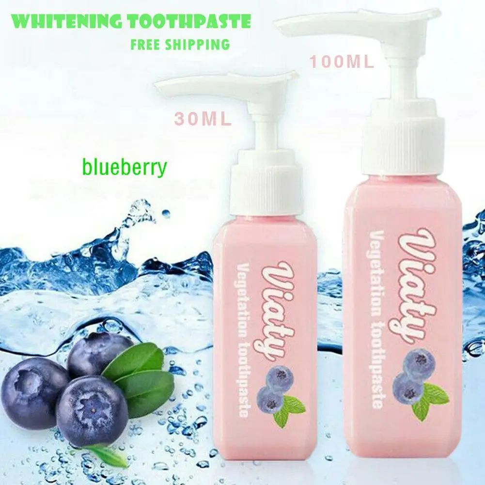 Baking Soda Toothpaste Stain Removal Whitening Toothpaste Fight Bleeding Gums Fresh Blueberry Bottled Toothpaste
Baking Soda Toothpaste Stain Removal Whitening Toothpaste Fight Bleeding Gums Fresh Blueberry Bottled Toothpaste