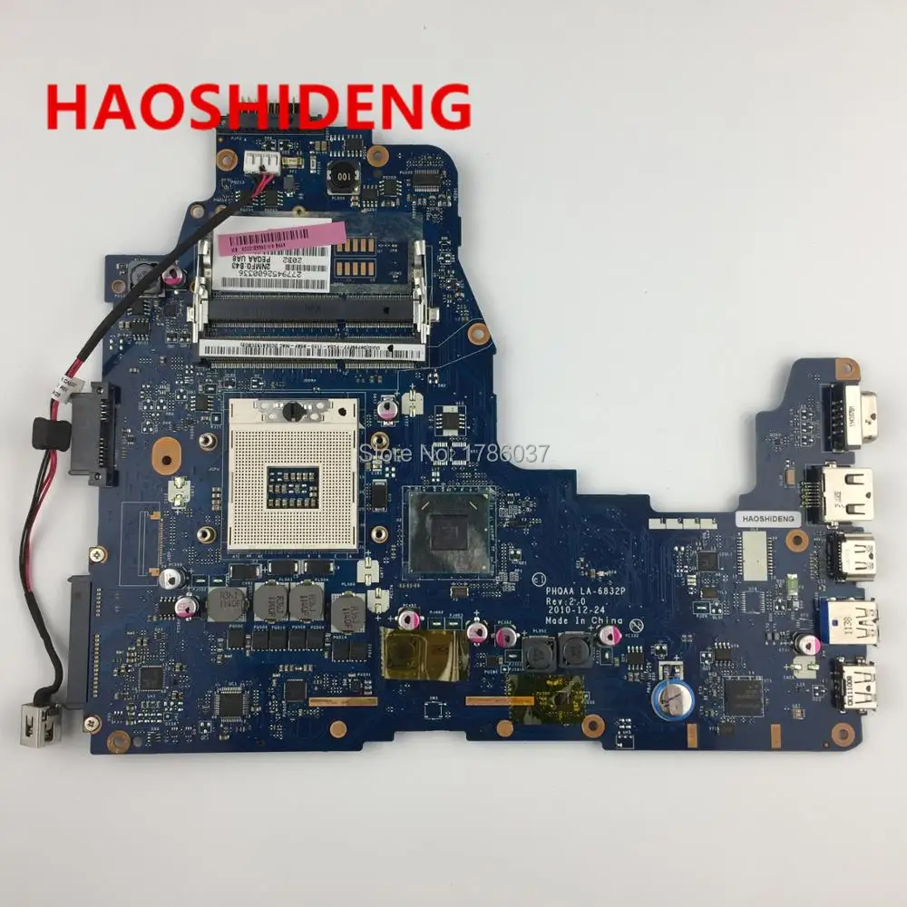 K000128590 LA-6832P для Toshiba Satellite A660 A665 серии Материнская плата ноутбука. Все функции полностью протестированы!
K000128590 LA-6832P для Toshiba Satellite A660 A665 серии Материнская плата ноутбука. Все функции полностью протестированы!