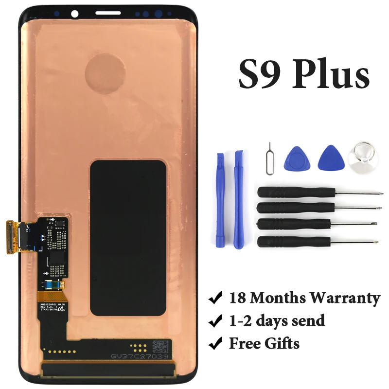 For S9 Plus LCD Dispaly With Frame Super AMOLED LCD With Touch Screen Assembly For S9 Plus G965 G965F Screen
For S9 Plus LCD Dispaly With Frame Super AMOLED LCD With Touch Screen Assembly For S9 Plus G965 G965F Screen
