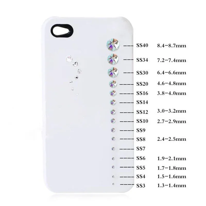 Nail Art AB Color Diamonds Packed Flat Back Rhinestones for Nail DIY Manicure Diamonds Decorations Multi Size Crystal F322
Nail Art AB Color Diamonds Packed Flat Back Rhinestones for Nail DIY Manicure Diamonds Decorations Multi Size Crystal F322