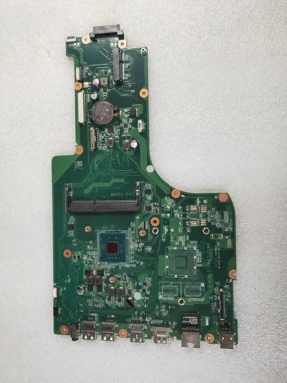 Для acer DA0ZYLMB6C0 REV:C NBMS211002 NB.MS211.002 для aspire ES1 711 с Процессор материнская плата 100%