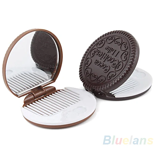 1Pc Cute Makeup Mirror Cookie Shaped Design With Comb Pocket Mirror Make Up Chocolate Comb Gray Brown 00BX 5WRM 7H24 8VZI
1Pc Cute Makeup Mirror Cookie Shaped Design With Comb Pocket Mirror Make Up Chocolate Comb Gray Brown 00BX 5WRM 7H24 8VZI