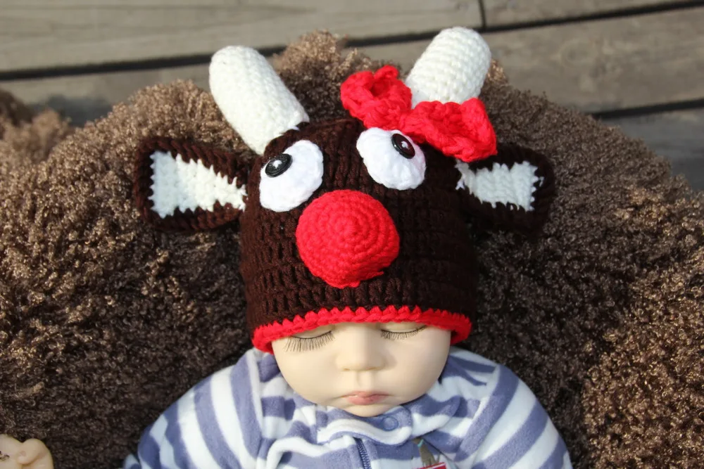 free shipping, newborn hat , cute baby cow hat baby beanie caps - newborn crochet Photography Photo Prop size:0-1m,3-4m
free shipping, newborn hat , cute baby cow hat baby beanie caps - newborn crochet Photography Photo Prop size:0-1m,3-4m