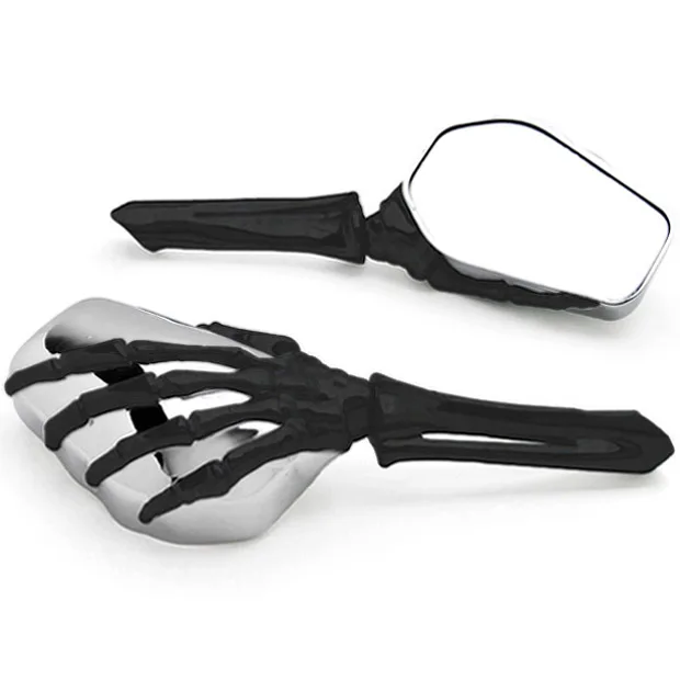 Brand new Chrome Black Custom Motorcycle Skeleton Mirrors For Yamaha Road Star Silverado XV Midnight
Brand new Chrome Black Custom Motorcycle Skeleton Mirrors For Yamaha Road Star Silverado XV Midnight
