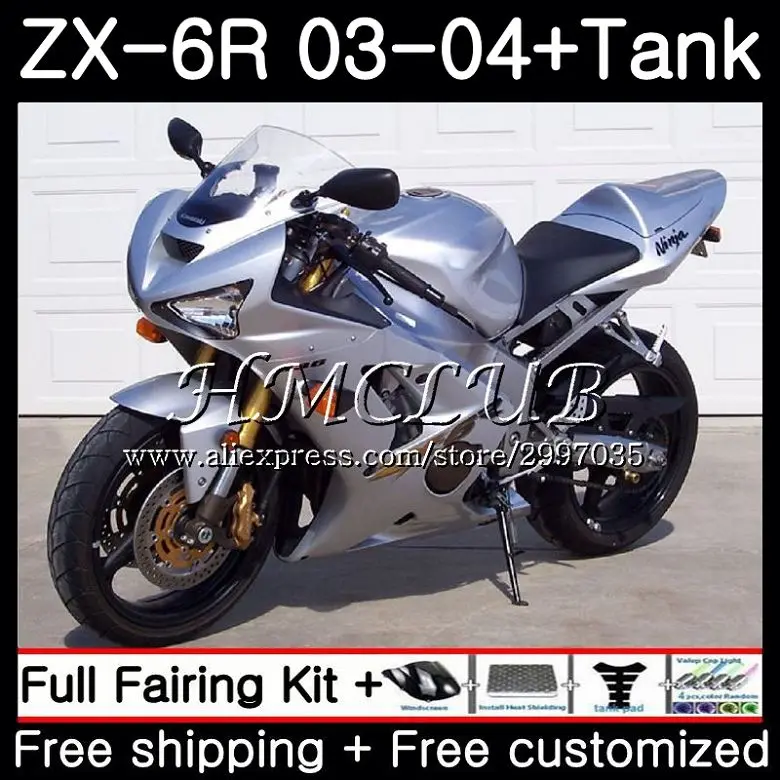 + Бак для KAWASAKI NINJA ZX600 ZX636 ZX-6R 2003 2004 56h-c. 2 ZX 636 6 R 600CC ZX-636, глянцевый серебристый, обтекатель ZX6R 03 04 ZX 6R 03 04
+ Бак для KAWASAKI NINJA ZX600 ZX636 ZX-6R 2003 2004 56h-c. 2 ZX 636 6 R 600CC ZX-636, глянцевый серебристый, обтекатель ZX6R 03 04 ZX 6R 03 04