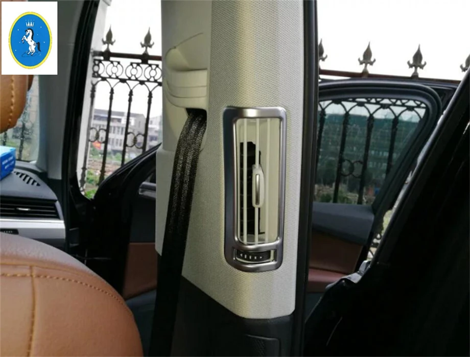 Yimaautotrims Auto Accessory Pillar B Air Conditioning AC Vent Outlet Decoration Cover Trim Fit For Audi Q7 2016 2017 2018 2019
Yimaautotrims Auto Accessory Pillar B Air Conditioning AC Vent Outlet Decoration Cover Trim Fit For Audi Q7 2016 2017 2018 2019