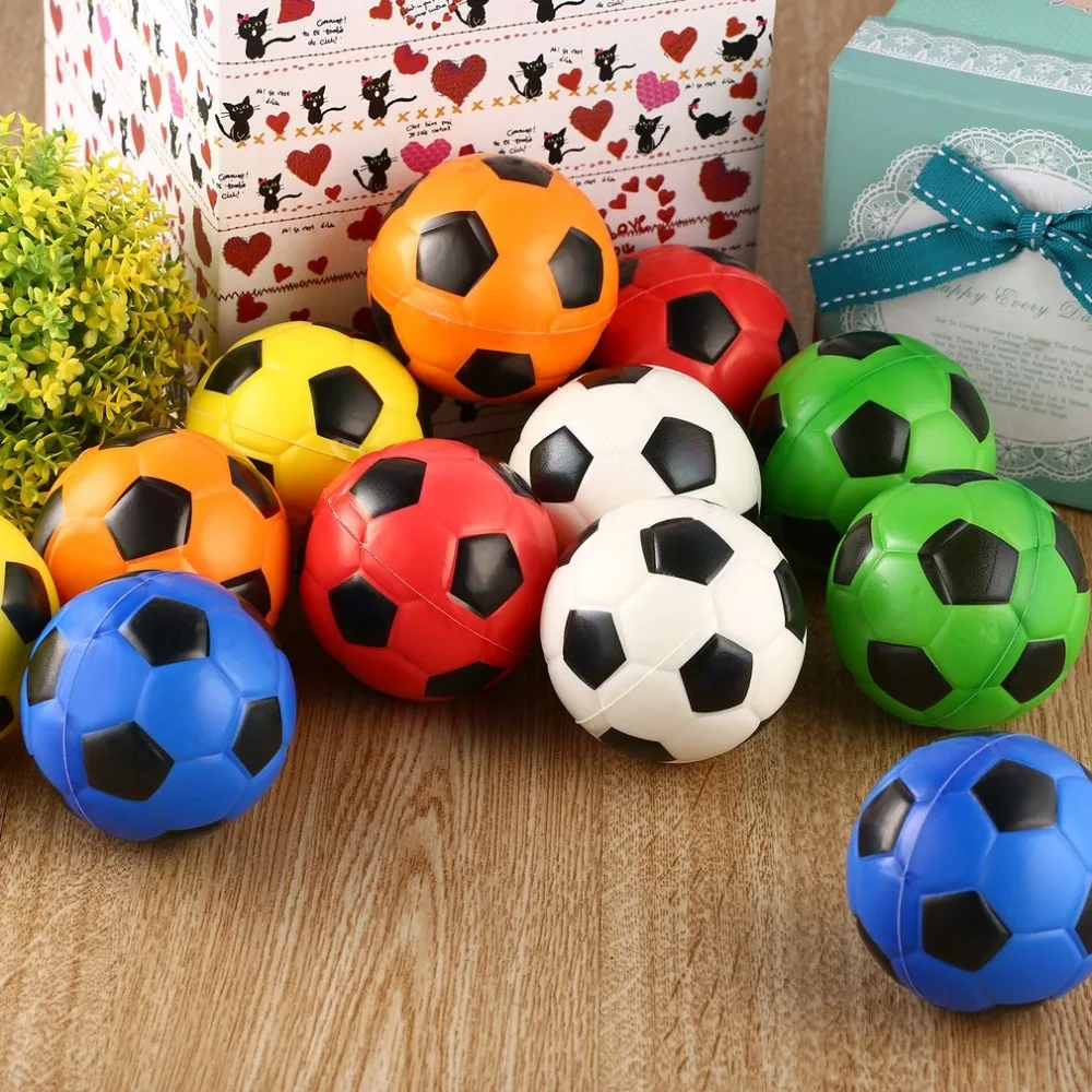 INBEAJY new quality 7.6cm 12PCS Football Stress Relief Sponge Foam Balls Hand Exercise Squeeze Toy
INBEAJY new quality 7.6cm 12PCS Football Stress Relief Sponge Foam Balls Hand Exercise Squeeze Toy