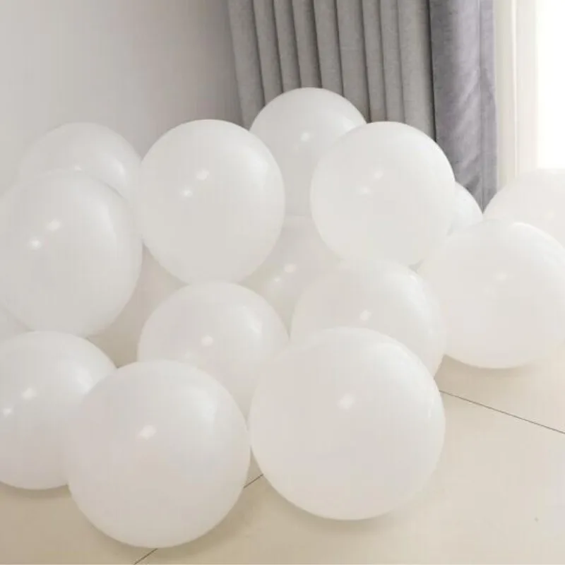 White balloons 50pcs10 Inch Thick Round Latex Ballon Medding Decorations Birthday Party Baloon Baby Shower Gift
White balloons 50pcs10 Inch Thick Round Latex Ballon Medding Decorations Birthday Party Baloon Baby Shower Gift