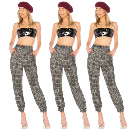 Women High Waist Elastic Harem Pants Casual Chiffon OL Lady Ankle-length capris Trouser Women Clothing Pencil Pants 2018 New
Women High Waist Elastic Harem Pants Casual Chiffon OL Lady Ankle-length capris Trouser Women Clothing Pencil Pants 2018 New