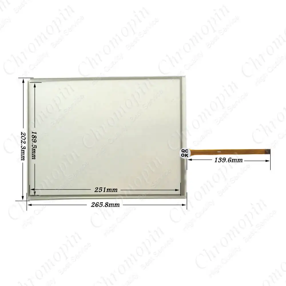 Touch screen glass panel for Pro-face XBTGT6340 XBTGT6330 3280024-14 3280024-13