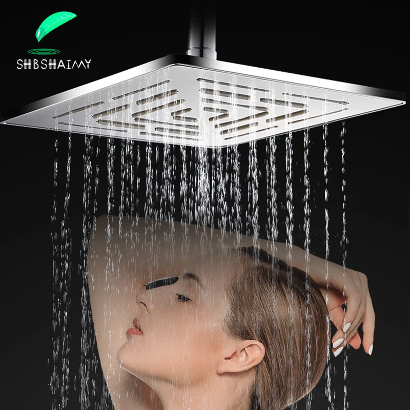 SHBSHAIMY Chrome Bathroom Shower Head Rainfall Stainless Steel 6 8 '' Square Maze Style Shower head Detachable Shower Head
SHBSHAIMY Chrome Bathroom Shower Head Rainfall Stainless Steel 6 8 '' Square Maze Style Shower head Detachable Shower Head