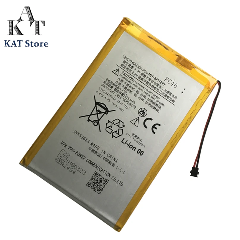 KAT Аккумуляторы для телефонов Motorola Moto G 3rd G3 XT1540 XT1541 XT1543 XT1548 XT1550 XT1557 2315 мАч батарея