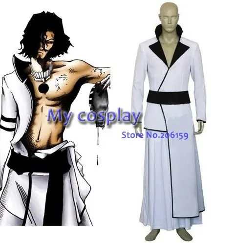 Anime Bleach Stark Men's Cosplay Costumes for Halloween Cosplay party clothing Men White Coat Kimono Suit Dress Clothing
Anime Bleach Stark Men's Cosplay Costumes for Halloween Cosplay party clothing Men White Coat Kimono Suit Dress Clothing