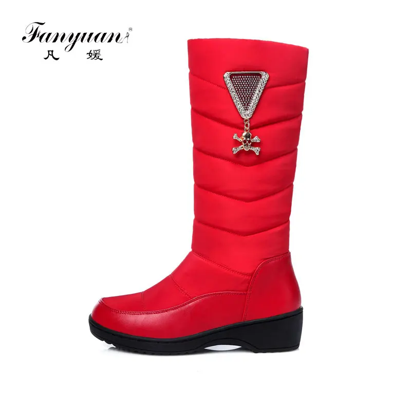 Fanyuan 2018 Fashion Women Knee High Snow Boots Slip on Wedges Heel Round Toe Shoes Winter Women Snow Long Boots Size 35-44
Fanyuan 2018 Fashion Women Knee High Snow Boots Slip on Wedges Heel Round Toe Shoes Winter Women Snow Long Boots Size 35-44