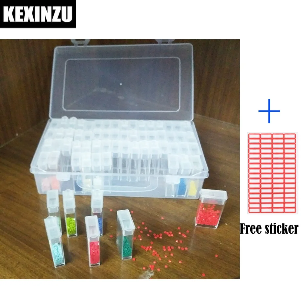 Diamond Painting Cross Stitch Tools Beads Container Diamond Embroidery Storage Accessory Mosaic Convenience Box Free Sticker
Diamond Painting Cross Stitch Tools Beads Container Diamond Embroidery Storage Accessory Mosaic Convenience Box Free Sticker