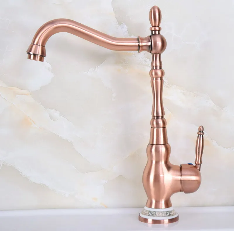 Antique Red Copper Brass Ceramic Base Kitchen Wet Bar Bathroom Vessel Sink Faucet Single Hole Swivel Spout Mixer Tap anf641
Antique Red Copper Brass Ceramic Base Kitchen Wet Bar Bathroom Vessel Sink Faucet Single Hole Swivel Spout Mixer Tap anf641