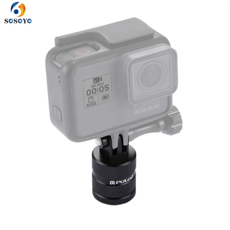 Aluminum 360 Degree Rotating Swivel Pivot Arm baseTripod Mount Adapter For GoPro 8 7 6 Sjcam DJI Osmo Action Camera Accessories
Aluminum 360 Degree Rotating Swivel Pivot Arm baseTripod Mount Adapter For GoPro 8 7 6 Sjcam DJI Osmo Action Camera Accessories