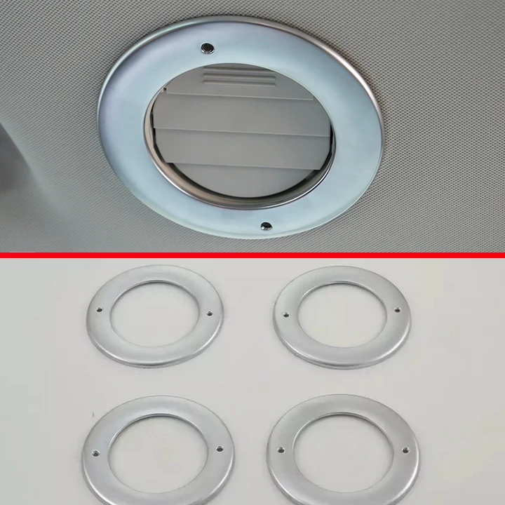 For Ford Edge 2016 2017 ABS Pearl Chrome Interior Rear Air-Condition Vent Outlet Cover Trim Car Accessories Stickers W4
For Ford Edge 2016 2017 ABS Pearl Chrome Interior Rear Air-Condition Vent Outlet Cover Trim Car Accessories Stickers W4
