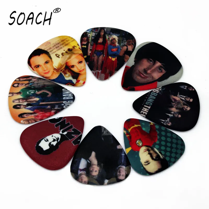 SOACH 0.71mm/50pcs guitar picks Sided printing plastic paddle bass Guitar acoustic Picks String instrument accessories
SOACH 0.71mm/50pcs guitar picks Sided printing plastic paddle bass Guitar acoustic Picks String instrument accessories