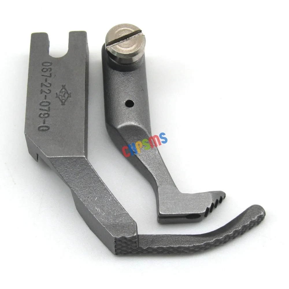 1 SET #S67ZL Zipper Knurled PRESSER FOOT FIT FOR Durkopp Adler 67, 167, 267, 69, 269
1 SET #S67ZL Zipper Knurled PRESSER FOOT FIT FOR Durkopp Adler 67, 167, 267, 69, 269