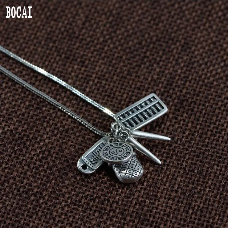 Real s925 silver vintage matte craft kids catch treasure pendant handmade accessories
Real s925 silver vintage matte craft kids catch treasure pendant handmade accessories