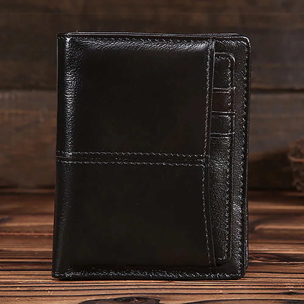 Men Genuine Leather First Layer Cowhide Bifold Wallet Pocket Cash ID Credit Card Holder Small Clutch Money Bag Short Coin Purse
Men Genuine Leather First Layer Cowhide Bifold Wallet Pocket Cash ID Credit Card Holder Small Clutch Money Bag Short Coin Purse