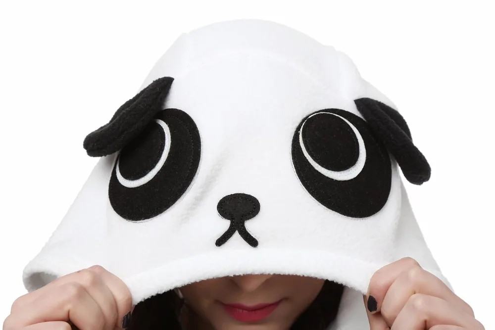 Polar Fleece China Panda Costume Cartoon Animal Onesies Pajama Halloween Carnival Masquerade Party Jumpsuit Clothing
Polar Fleece China Panda Costume Cartoon Animal Onesies Pajama Halloween Carnival Masquerade Party Jumpsuit Clothing