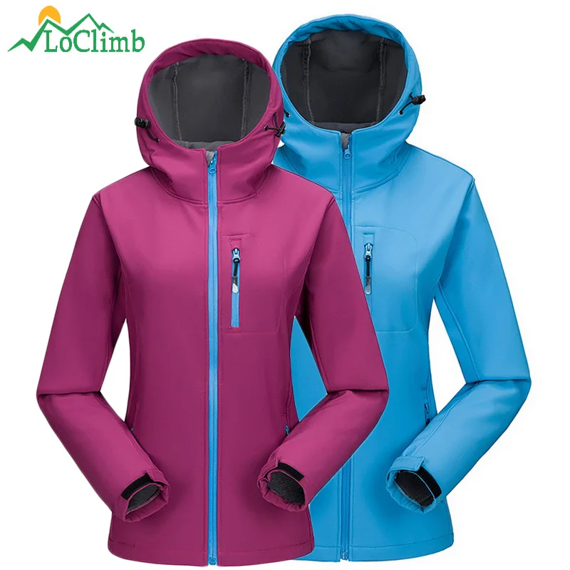 LoClimb Outdoor Camping Hiking Female Jackets Fleece Softshell Waterproof Women's Windbreaker Trekking Ski Sport Jacket,AW098
LoClimb Outdoor Camping Hiking Female Jackets Fleece Softshell Waterproof Women's Windbreaker Trekking Ski Sport Jacket,AW098