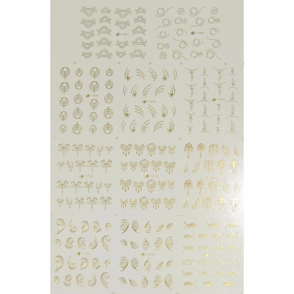 11 PACKS / LOT NAIL TATTOOS STICKER WATER DECAL NAIL ART GOLD SILVER FLOWER PENDANT BUTTERFLY LEAF SWIRL PATTERN Y67-77
11 PACKS / LOT NAIL TATTOOS STICKER WATER DECAL NAIL ART GOLD SILVER FLOWER PENDANT BUTTERFLY LEAF SWIRL PATTERN Y67-77