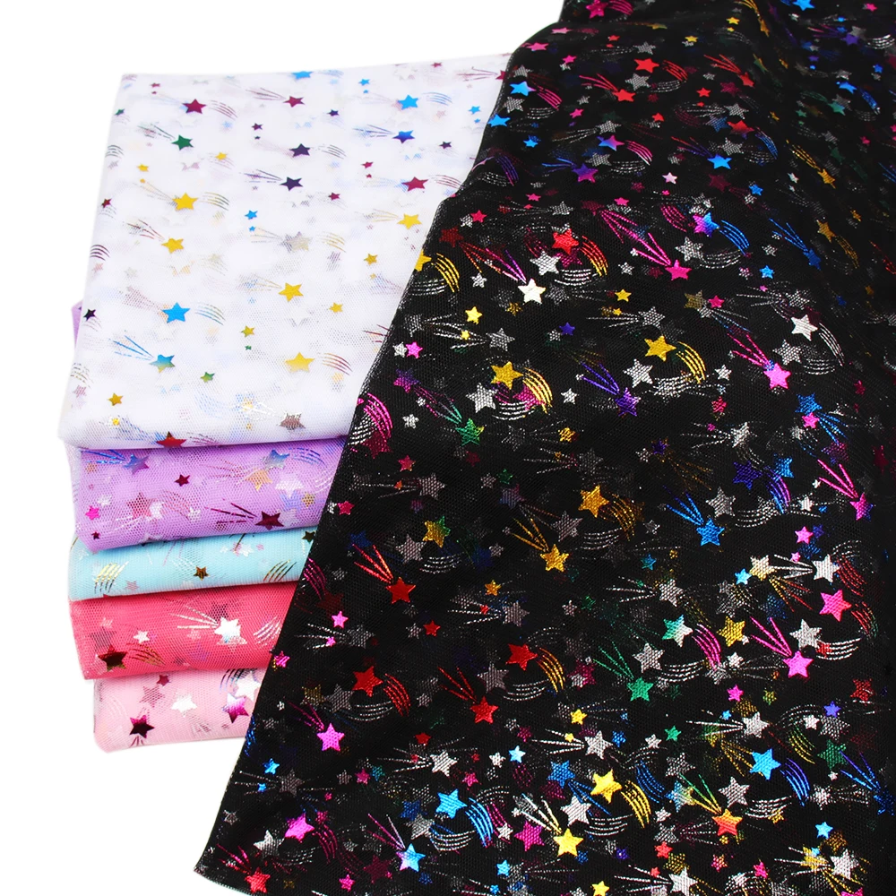 IBOWS 90*150cm Meteor Printed Fabric Tulle Mesh Patchwork Materials DIY Crafts Chiffon Fabrics For Sewing DIY Dolls Cloth Fabric
IBOWS 90*150cm Meteor Printed Fabric Tulle Mesh Patchwork Materials DIY Crafts Chiffon Fabrics For Sewing DIY Dolls Cloth Fabric