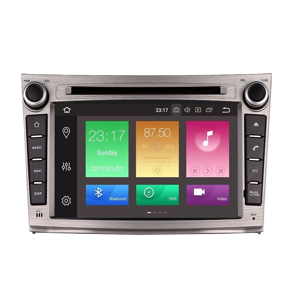 Новый IPS 2 din Android 10 4 Гб RAM 8 Core Автомобильный DVD плеер для Subaru Legacy outback 2009 2010 2011 2012