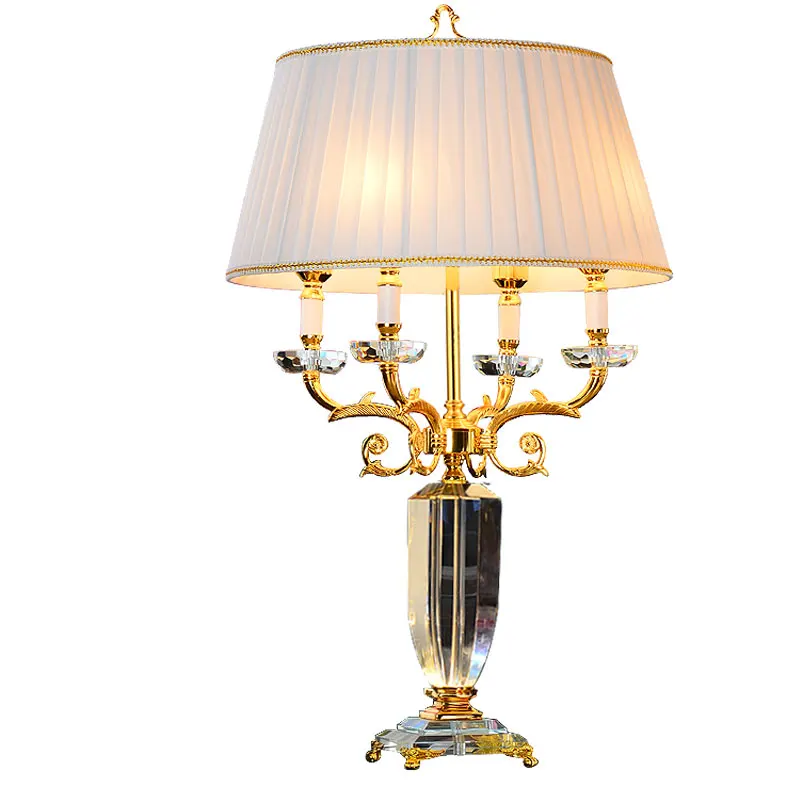 Luxury Crystal Table Lampa Modern Crystals Table Lamp Bedroom Bedside Lighting Creative Romantic Highend Living Room Fixture
Luxury Crystal Table Lampa Modern Crystals Table Lamp Bedroom Bedside Lighting Creative Romantic Highend Living Room Fixture