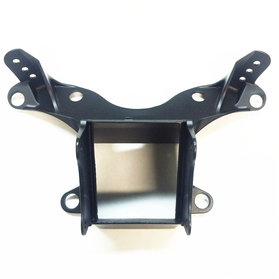 Черная фара Cowling Передняя верхняя обтекатель Stay Кронштейны для Yamaha YZF R6 2006 2007|fairing