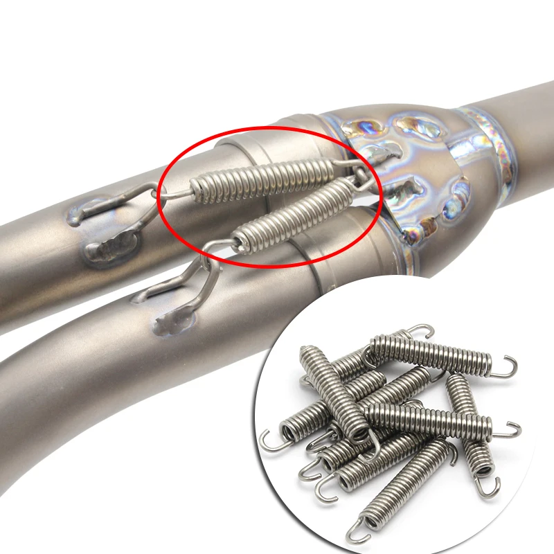 Alconstar Stainless Steel Exhaust Springs 75mm Expansion Chambers Motorcycle Exhaust Mounting Spring Rotatable For Honda Yamaha
Alconstar Stainless Steel Exhaust Springs 75mm Expansion Chambers Motorcycle Exhaust Mounting Spring Rotatable For Honda Yamaha