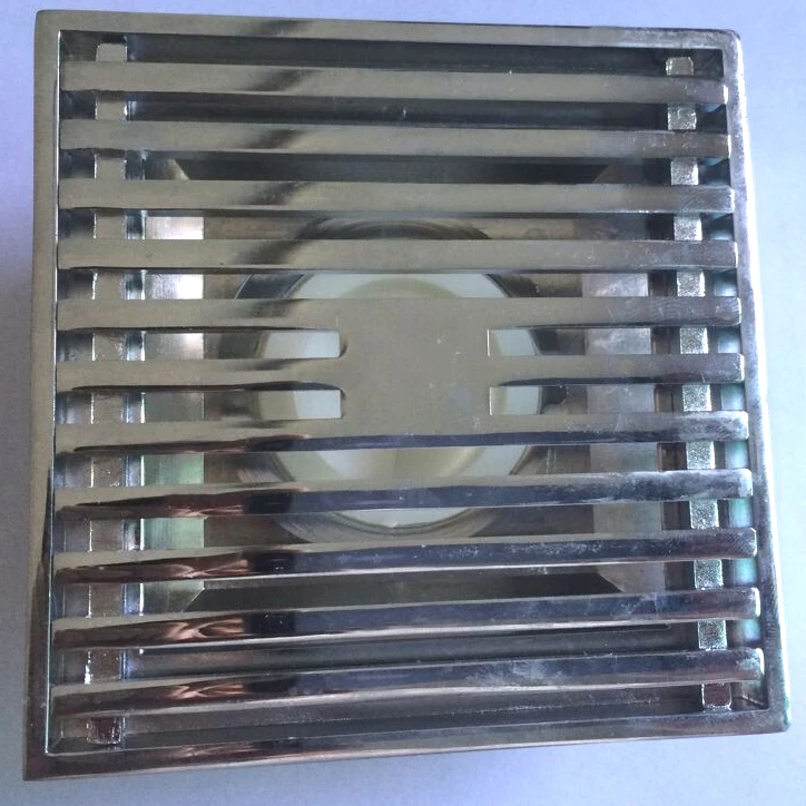 Retail - Luxury Square Stainless Steel Floor Drainer, 10*10CM, Guard Against Worm, Deodorization, Mothproof,Free Shipping L15207
Retail - Luxury Square Stainless Steel Floor Drainer, 10*10CM, Guard Against Worm, Deodorization, Mothproof,Free Shipping L15207