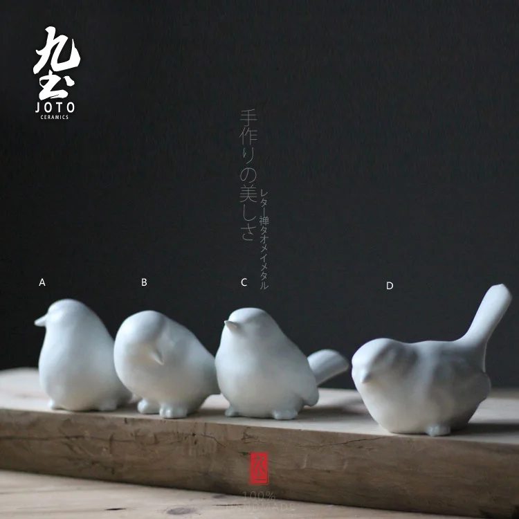 4pcs cute ceramic bird figurines home decor ceramic kawaii ornament crafts room decoration porcelain animal figurines gift
4pcs cute ceramic bird figurines home decor ceramic kawaii ornament crafts room decoration porcelain animal figurines gift