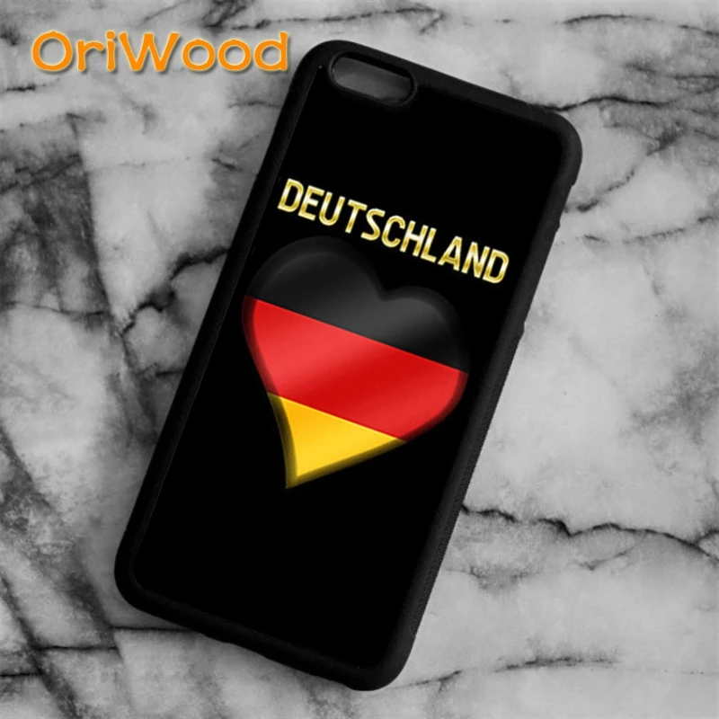 Чехол с немецким флагом для iPhone 5 6 s 7 8 plus X XR XS 11 12 pro max Samsung Galaxy S6 S7 S8 S9 S10|cover for iphone|case
