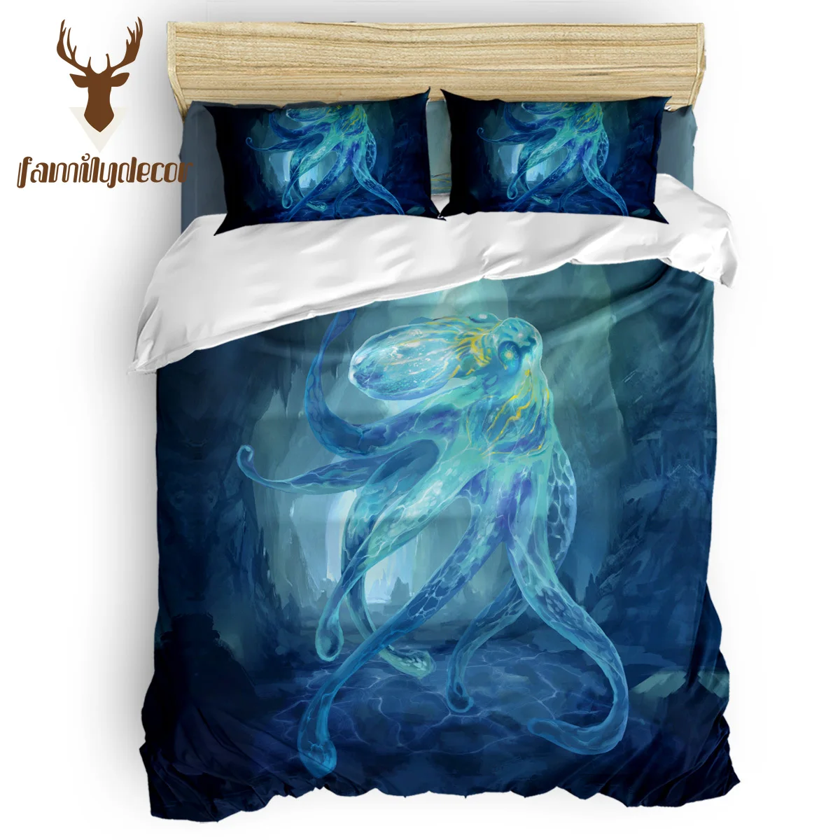 FamilyDecor DHL Free Shipping Octopus Cthulhu George 4 Piece Bedding Sets Quilted Duvet Set Comforter Sets Microfiber Childrens
FamilyDecor DHL Free Shipping Octopus Cthulhu George 4 Piece Bedding Sets Quilted Duvet Set Comforter Sets Microfiber Childrens