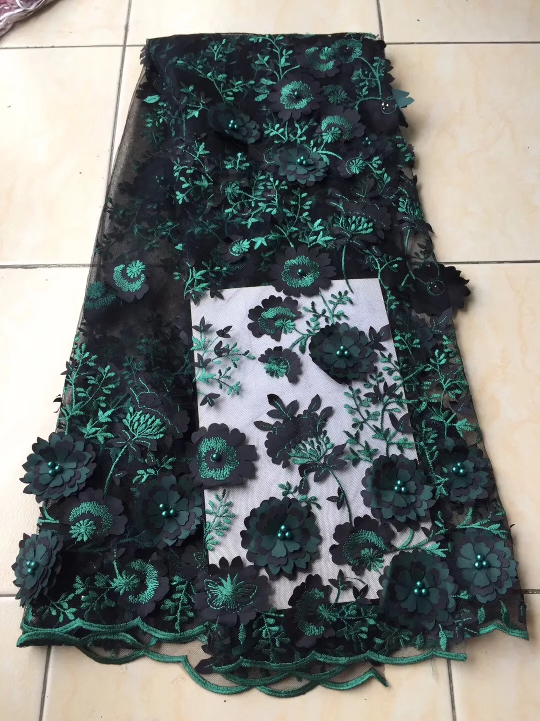 High Quality Nigerian 3D Wedding Lace Fabric Green Latest African Lace 2018 French Net Lace Fabric With beads for Dress LCD2489A
High Quality Nigerian 3D Wedding Lace Fabric Green Latest African Lace 2018 French Net Lace Fabric With beads for Dress LCD2489A
