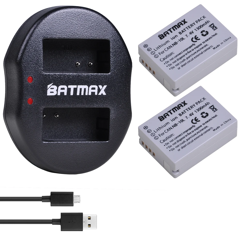 Аккумуляторы для камеры NB-10L NB, 10 л, 2 шт., 2 шт., два зарядных устройства с USB-кабелем для Canon PowerShot SX40 HS SX40 z2
Аккумуляторы для камеры NB-10L NB, 10 л, 2 шт., 2 шт., два зарядных устройства с USB-кабелем для Canon PowerShot SX40 HS SX40 z2